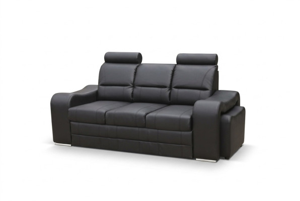 Saplosofa izvelkama gulta ar 3 vietām + gultas kaste Dīvāns Sofa Izvelkamā gulta