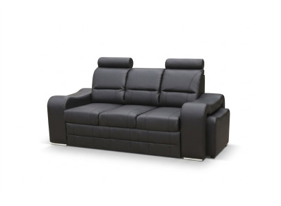 Saplosofa izvelkama gulta ar 3 vietām + gultas kaste Dīvāns Sofa Izvelkamā gulta