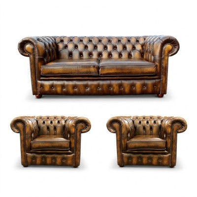 Chesterfield ādas dīvāns 2+1+1 tekstila dīvāns auduma polsterējums dīvāna komplekts