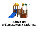 Dārza un spēļu iekārtas - Prieks visai ģimenei