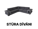 Stūra dīvāni - Moderni un praktiski