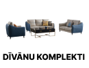 Dīvānu komplekti - Pilnīgi mēbeļu komplekti jūsu mājām