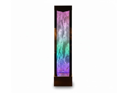 Atdalīšanas siena Skapis Dekoratīva ūdens siena Pīlārs Sienas Waterwall LED